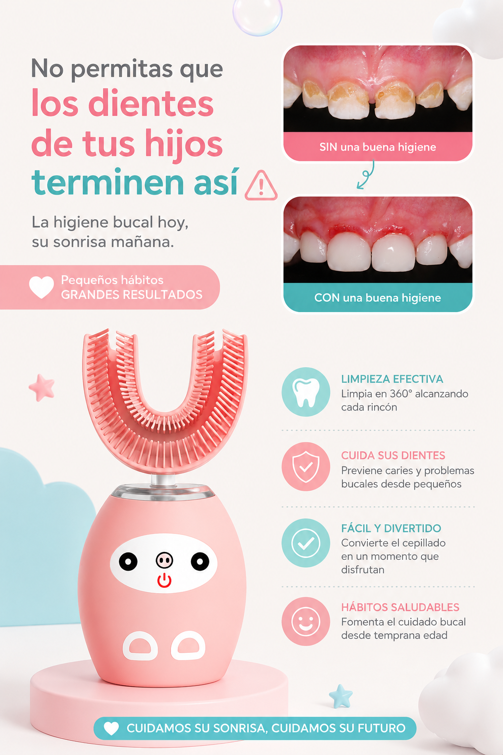 ¿Por qué tu hijo odia cepillarse los dientes? (y cómo solucionarlo de verdad)
