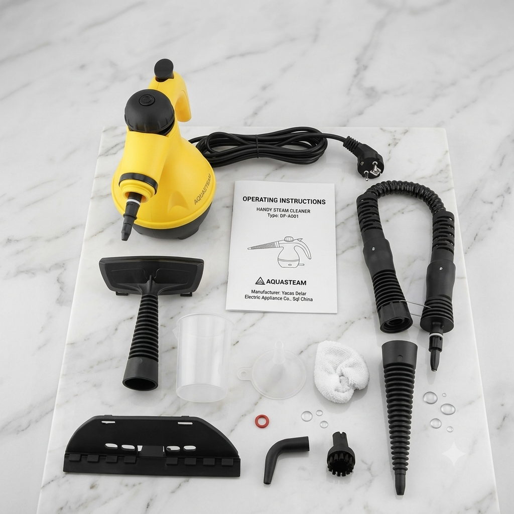Boquillas y accesorios del limpiador a vapor PuroVapor™ para baño cocina y auto