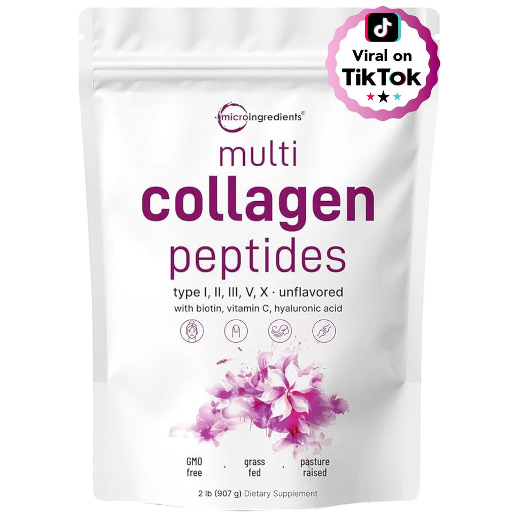 Multi Colágeno Hidrolizado Premium (Tipos I, II, III, V, X)